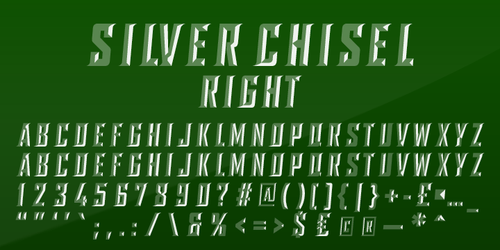 SILVER CHISEL